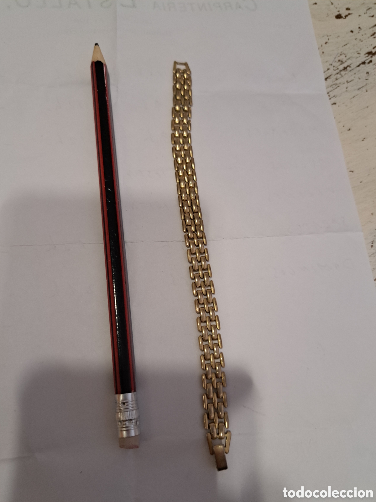 Joyeria: Brazalete chapado en oro. Ojo no es oro. - Foto 1