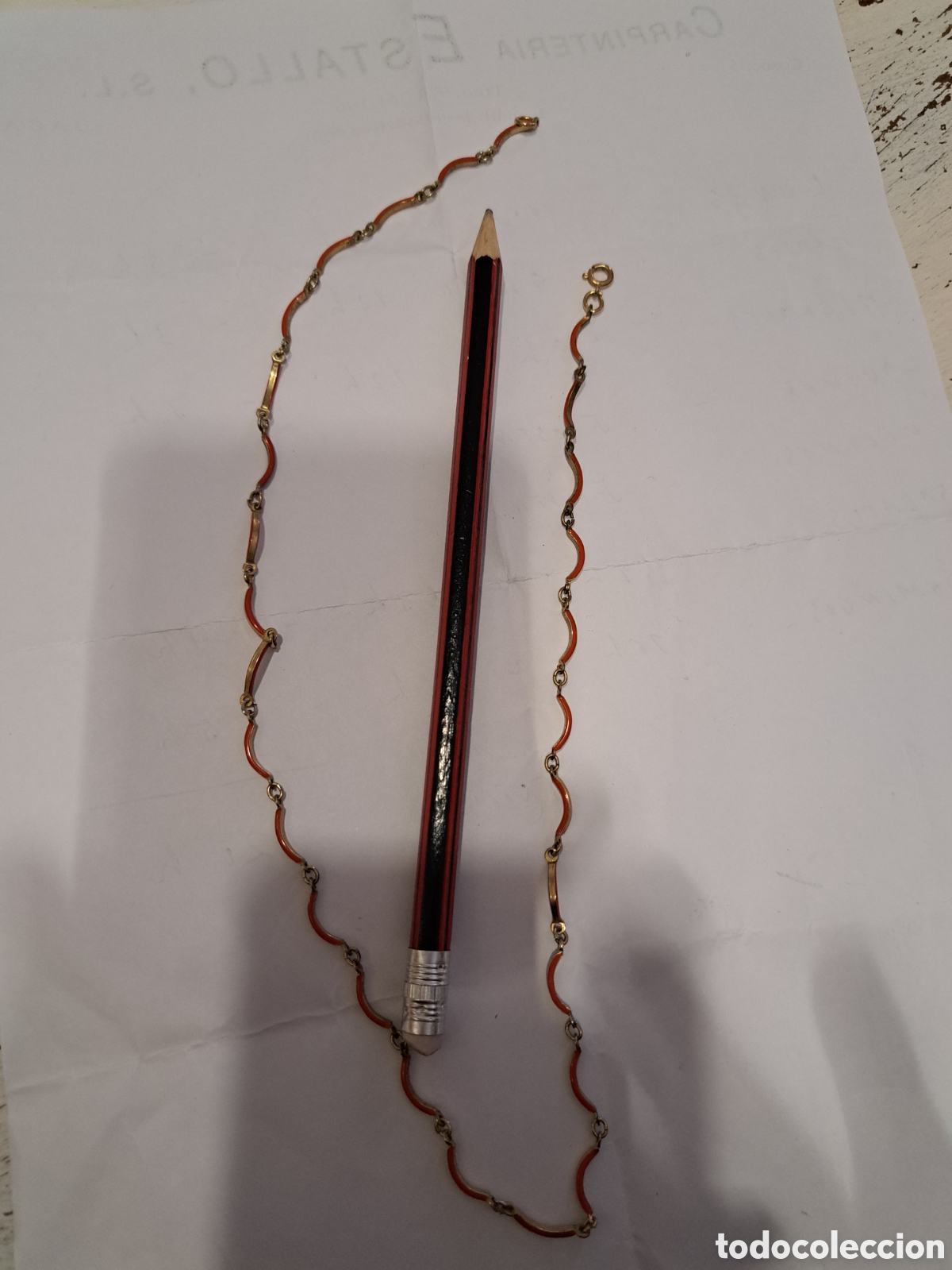Joyeria: Collar cadena, no es oro - Foto 1