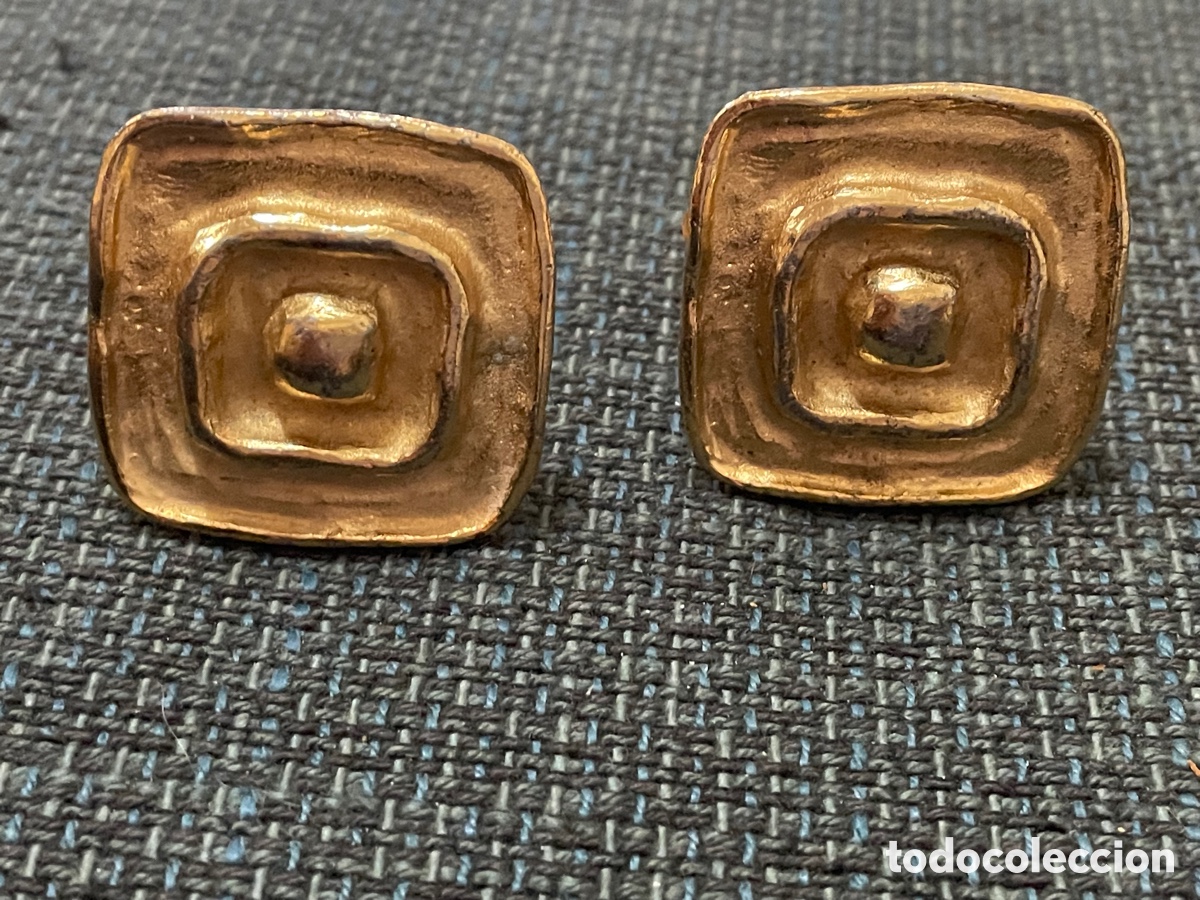 Joyeria: Pendientes vintage dorados - Foto 1