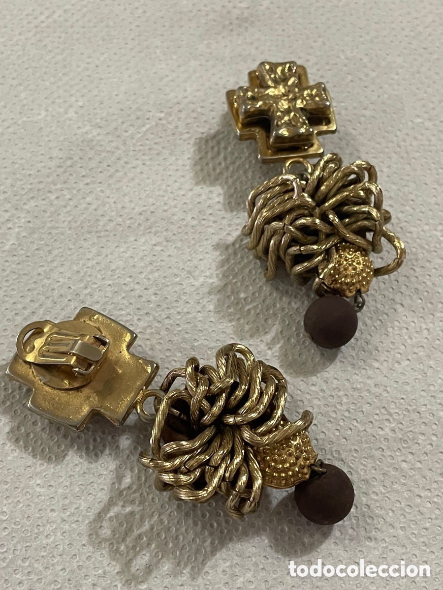 Joyeria: Pendientes de Cl&iacute;p vintage - Foto 3