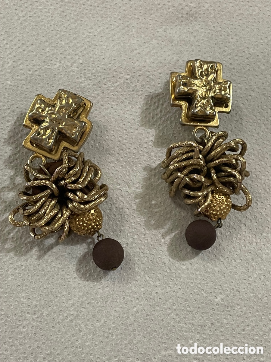 Joyeria: Pendientes de Cl&iacute;p vintage - Foto 1