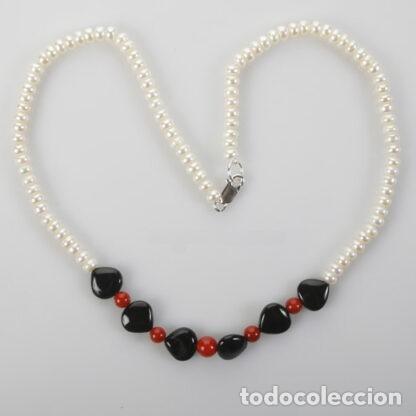 Joyeria: COLLAR PARA MUJER DE PERLAS Y CORAL - Foto 1