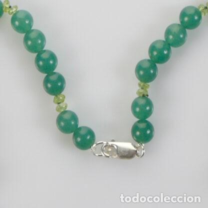 Joyeria: Collar para mujer de aventurina y jade. - Foto 4