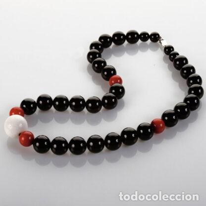 Joyeria: Collar para mujer de coral y &aacute;gata. - Foto 4