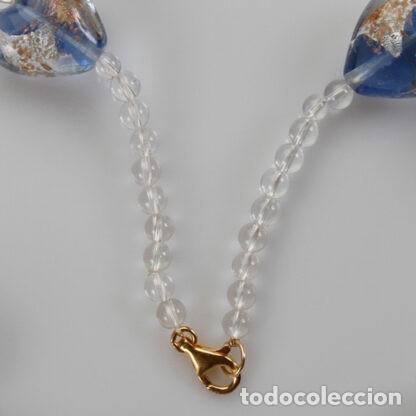Joyeria: COLLAR DE MUJER DE CRISTAL DE MURANO Y CUARZO - Foto 2