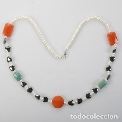 Joyeria: Collar para mujer de perlas y jade - Foto 1