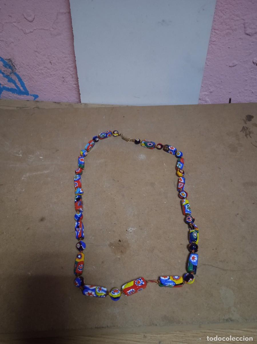 Joyeria: Collar de murano milfiore a&ntilde;os 30 - Foto 1