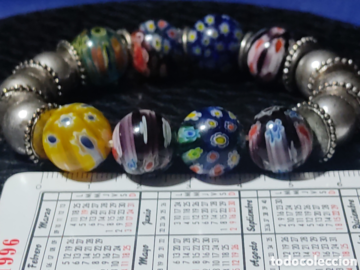 Joyeria: Pulsera bolas cristal de Murano. - Foto 2