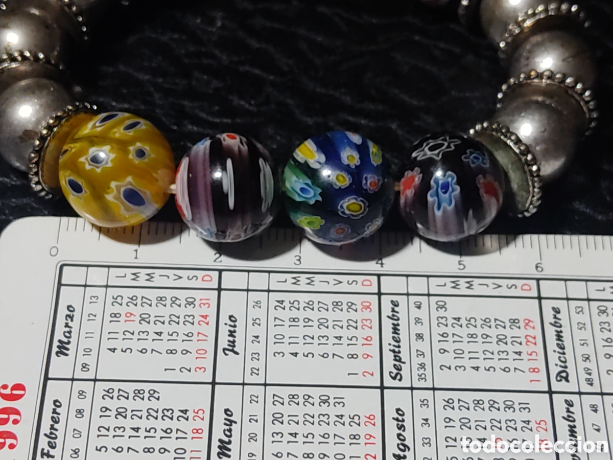 Joyeria: Pulsera bolas cristal de Murano. - Foto 3