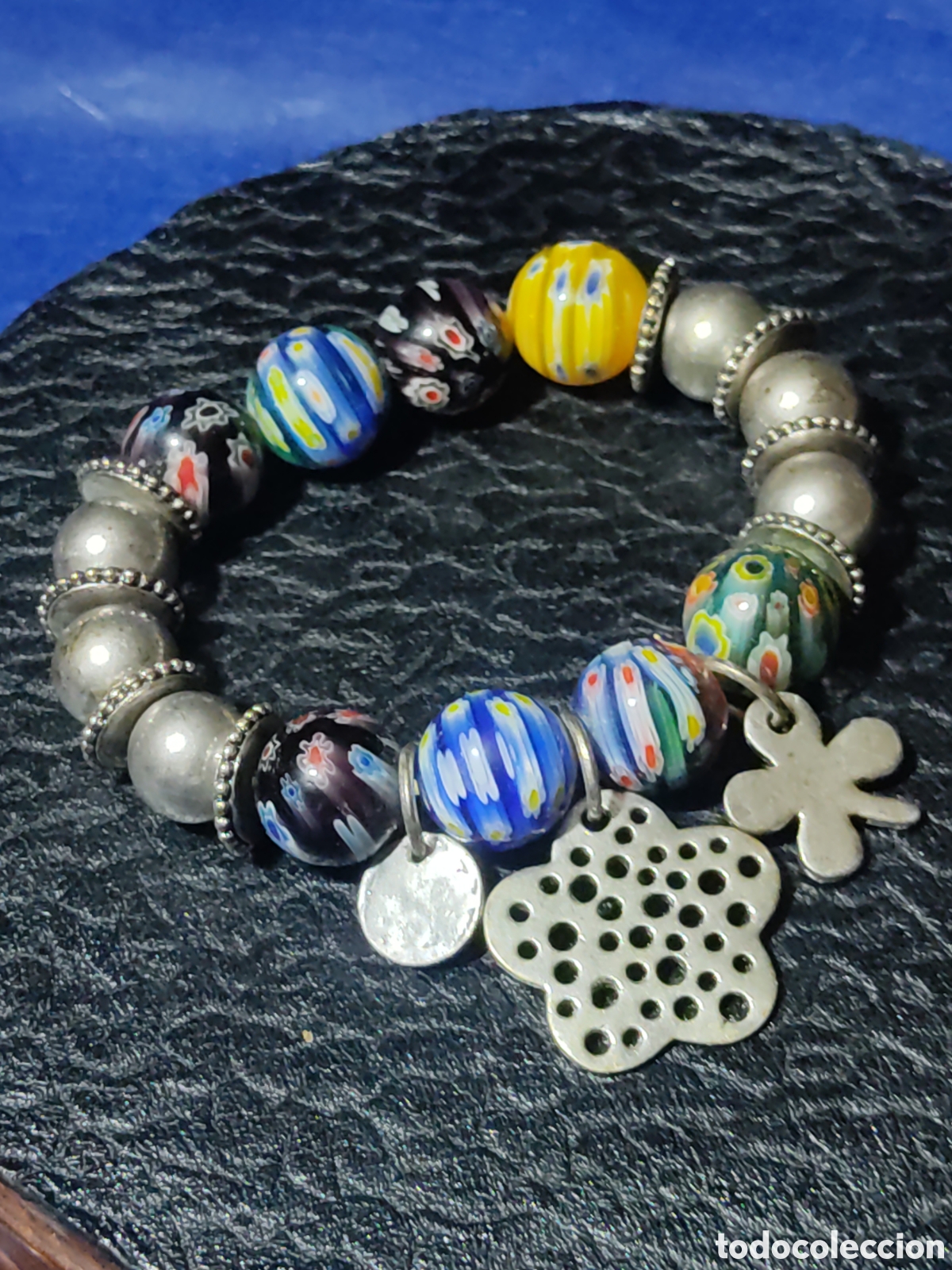 Joyeria: Pulsera bolas cristal de Murano. - Foto 5