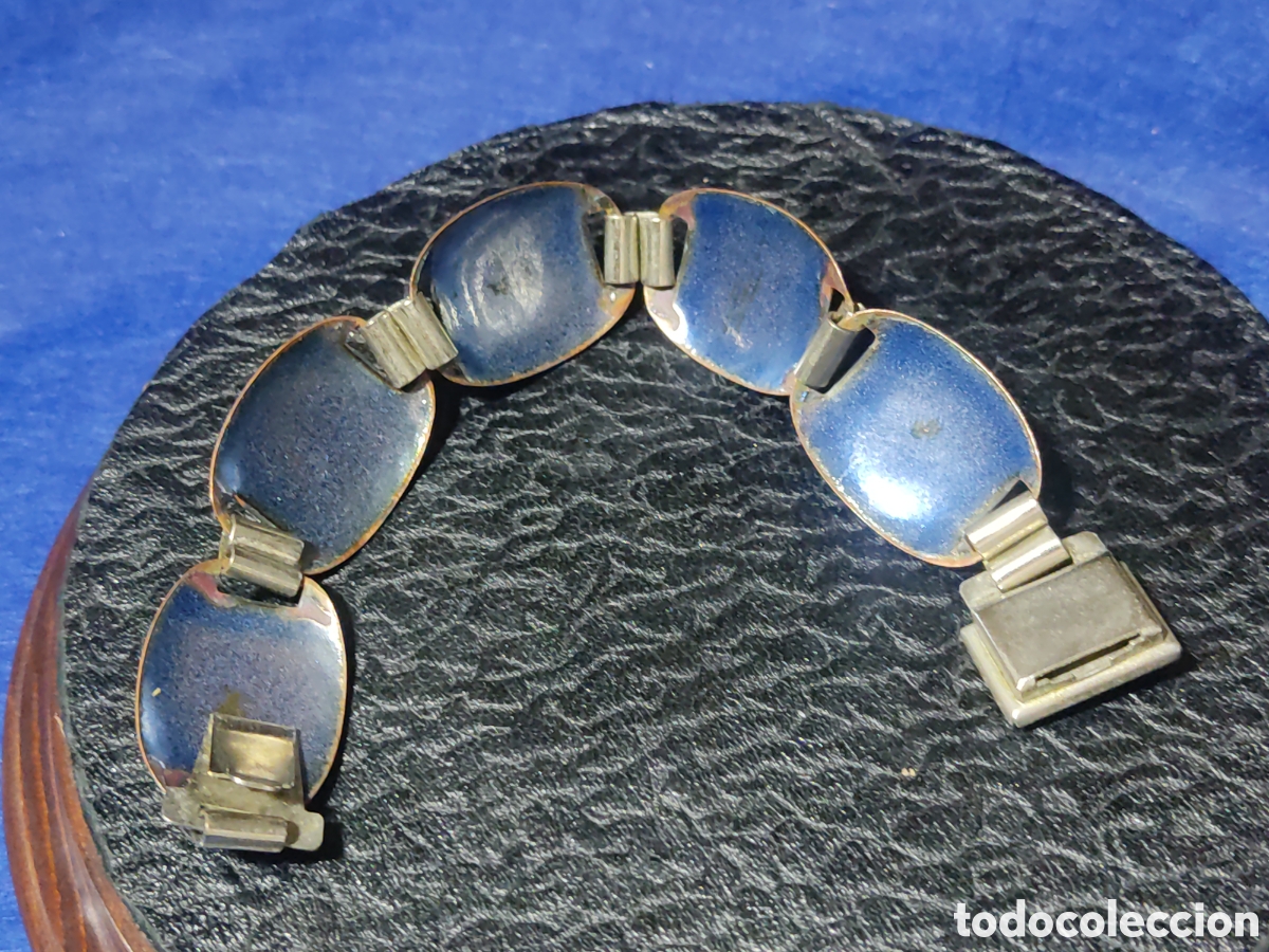 Joyeria: Pulsera esmaltada, vintage. - Foto 5