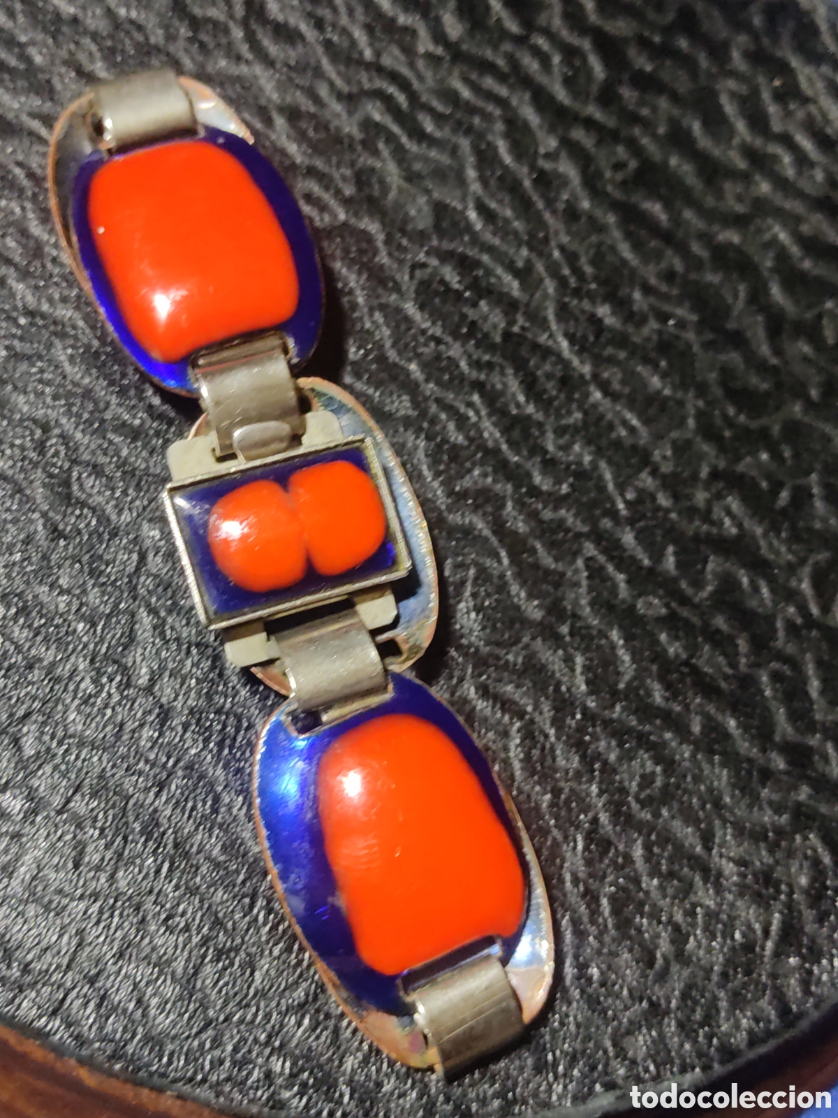 Joyeria: Pulsera esmaltada, vintage. - Foto 6