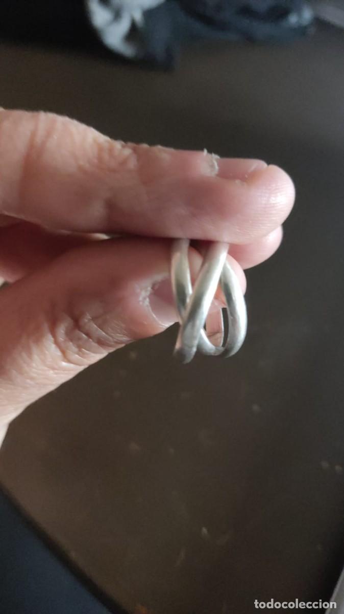 Joyeria: Anillo Trinity de plata - Foto 2