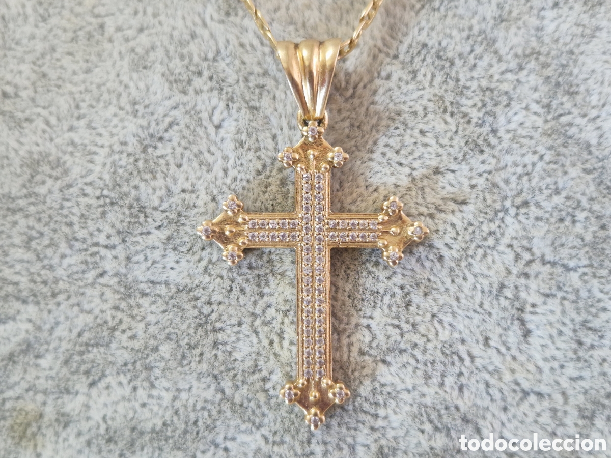 Joyeria: CRUZ Y DE ORO Y CIRCONITAS - Foto 1