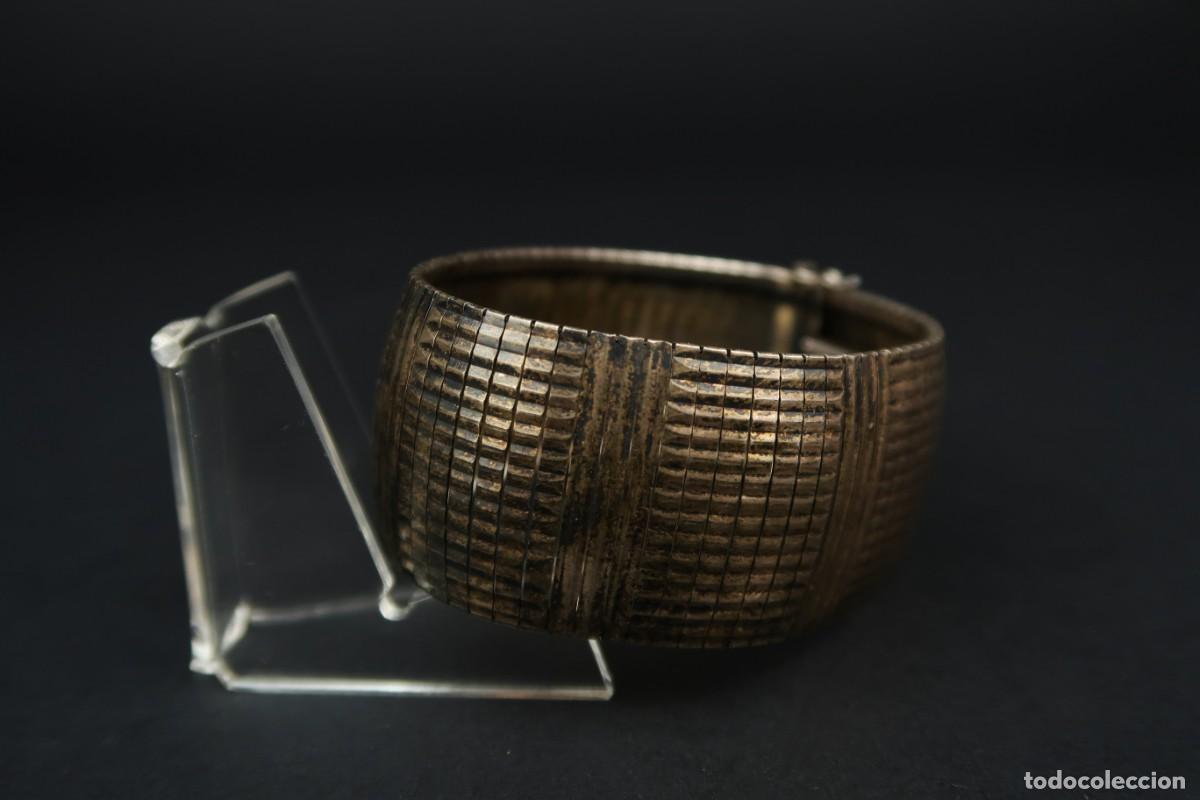 Joyeria: Antigua Pulsera de Plata - Foto 2