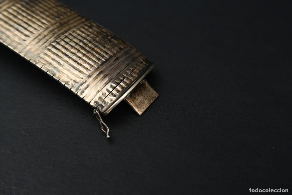 Joyeria: Antigua Pulsera de Plata - Foto 10