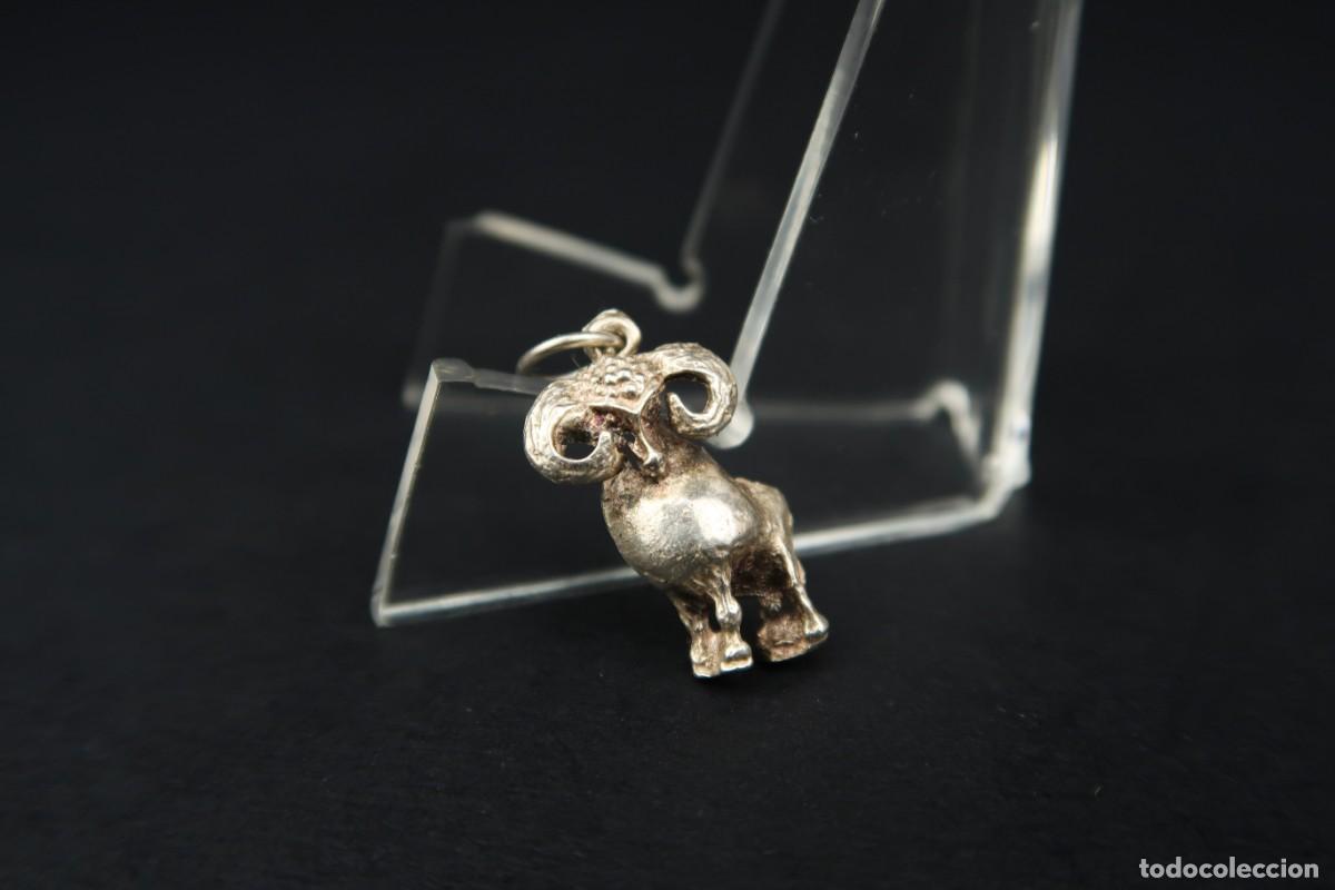 Joyeria: Antiguo Colgante de Plata Aries - Foto 1