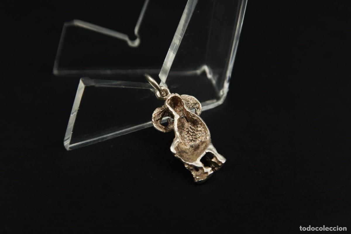 Joyeria: Antiguo Colgante de Plata Aries - Foto 4