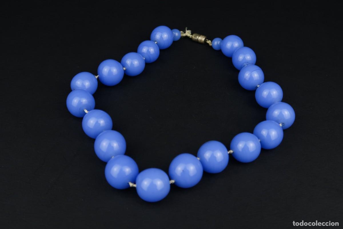 Joyeria: Antigua Gargantilla de Cristal - Foto 2