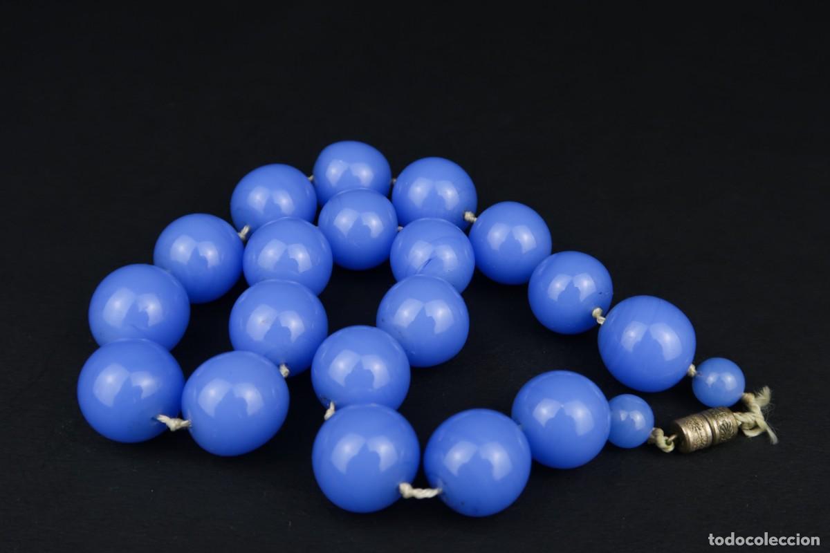 Joyeria: Antigua Gargantilla de Cristal - Foto 8