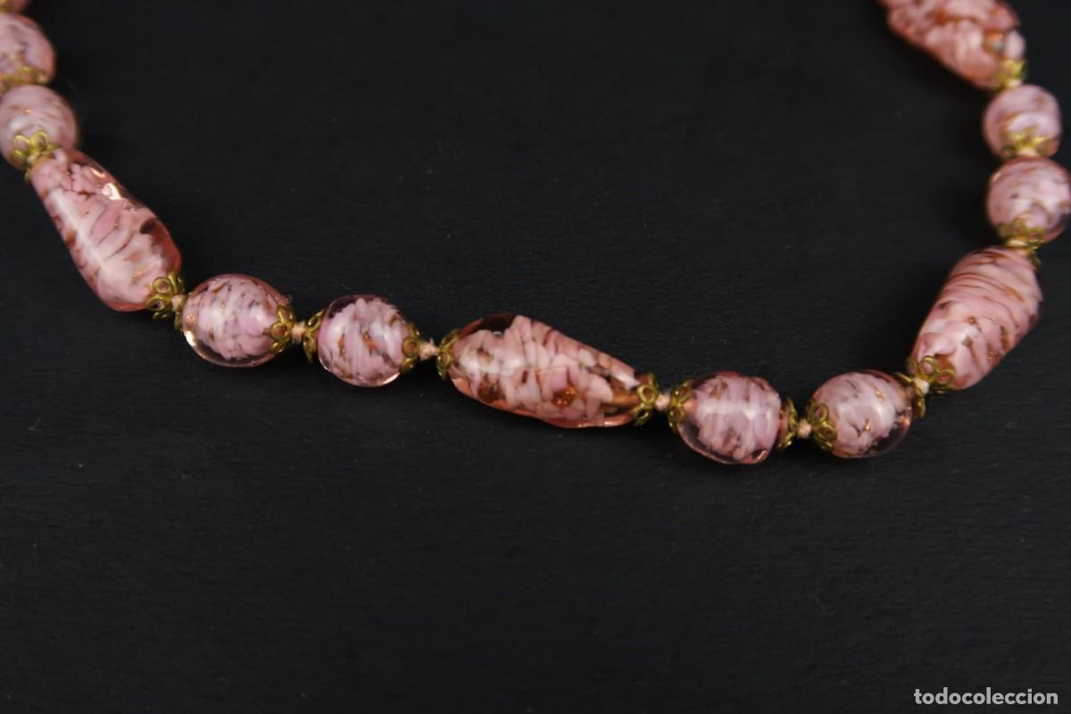 Joyeria: Antigua Gargantilla de Cristal - Foto 2