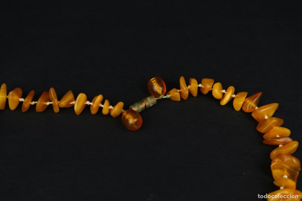 Joyeria: Antigua Gargantilla de &Aacute;mbar - Foto 5