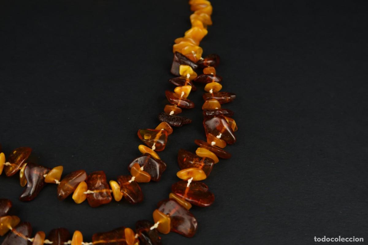 Joyeria: Antigua Gargantilla de &Aacute;mbar - Foto 6