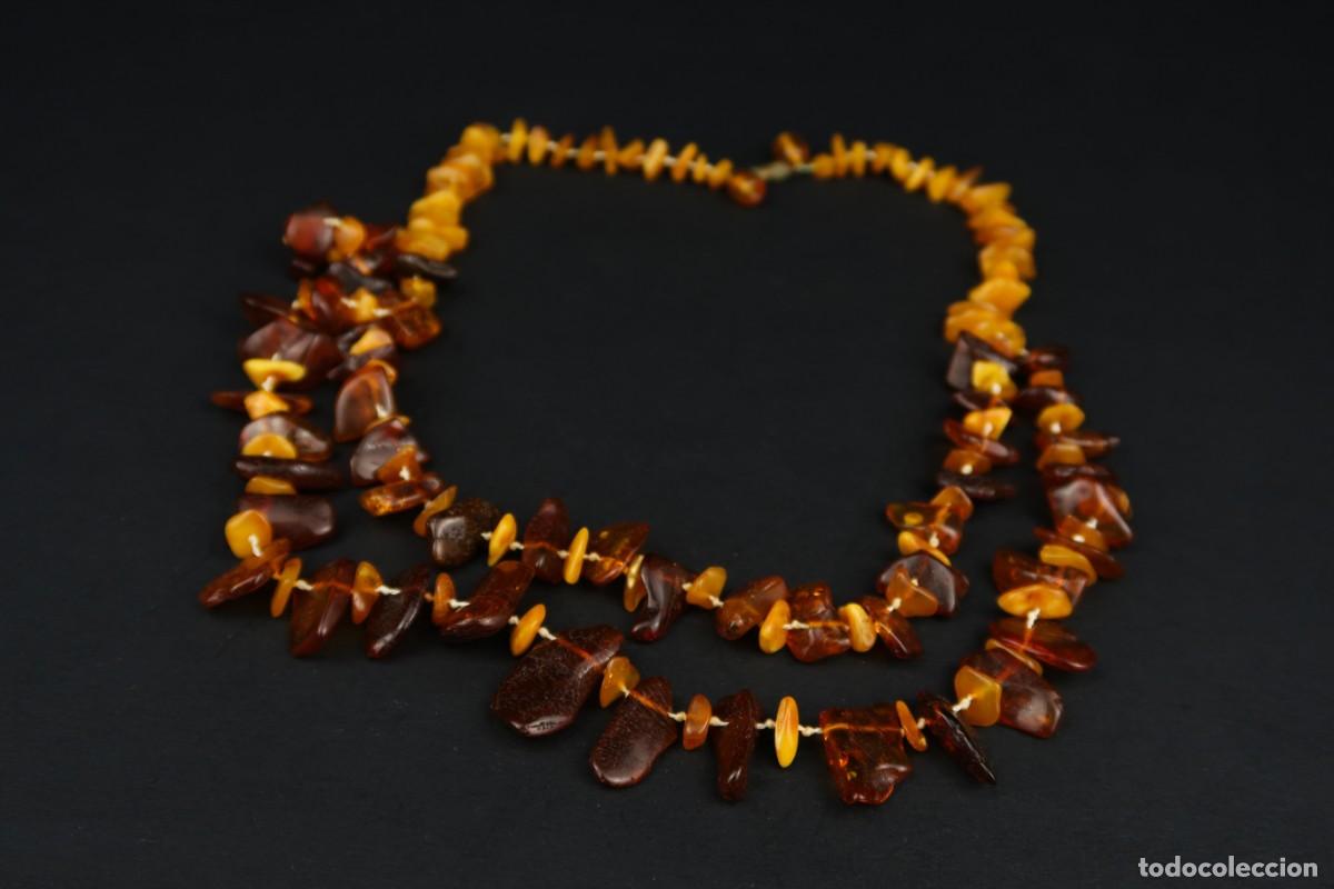 Joyeria: Antigua Gargantilla de &Aacute;mbar - Foto 7