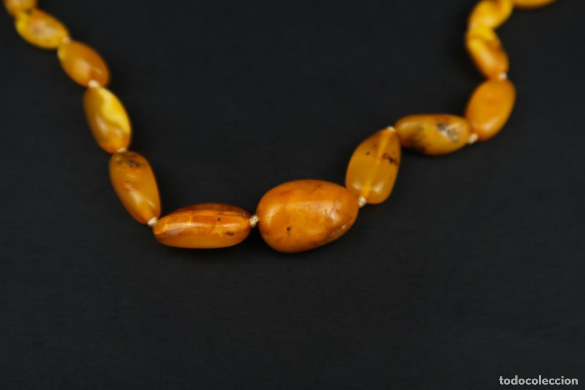 Joyeria: Antigua Gargantilla de &Aacute;mbar - Foto 2