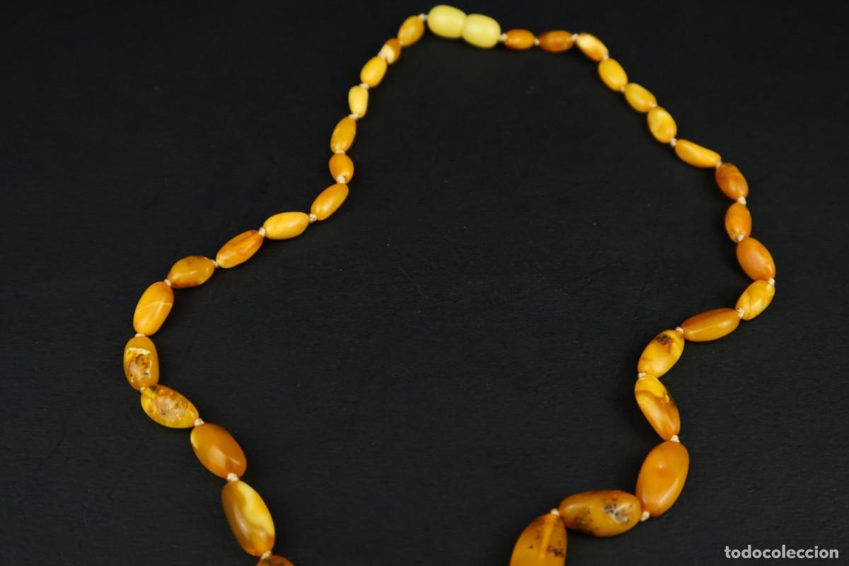 Joyeria: Antigua Gargantilla de &Aacute;mbar - Foto 3