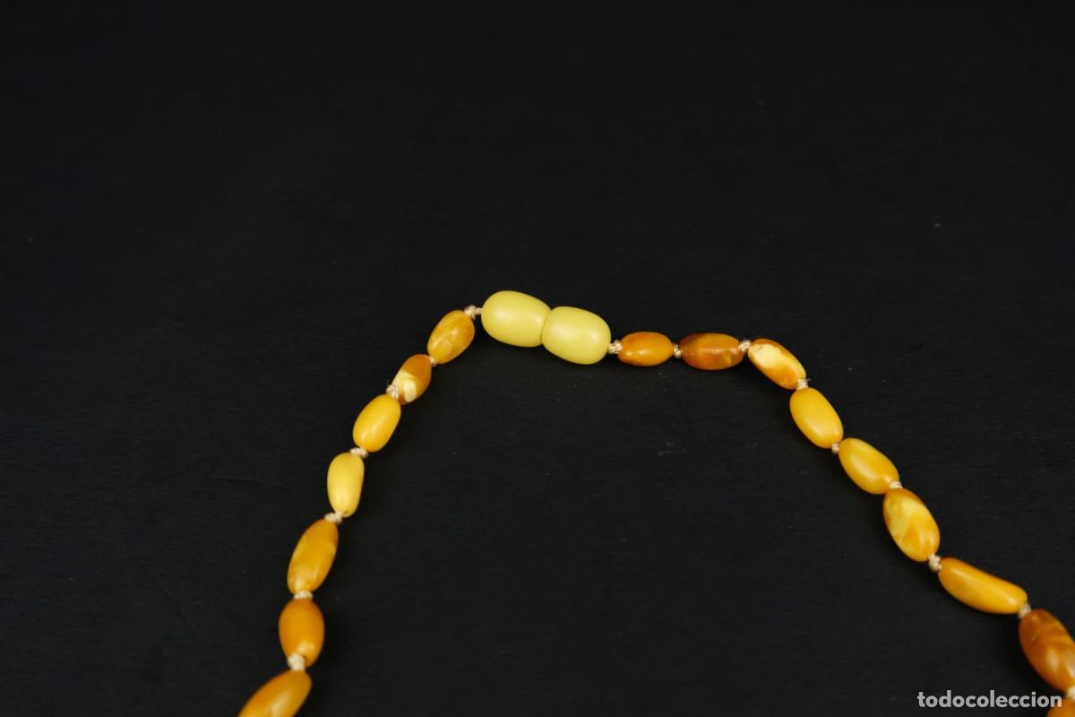 Joyeria: Antigua Gargantilla de &Aacute;mbar - Foto 4
