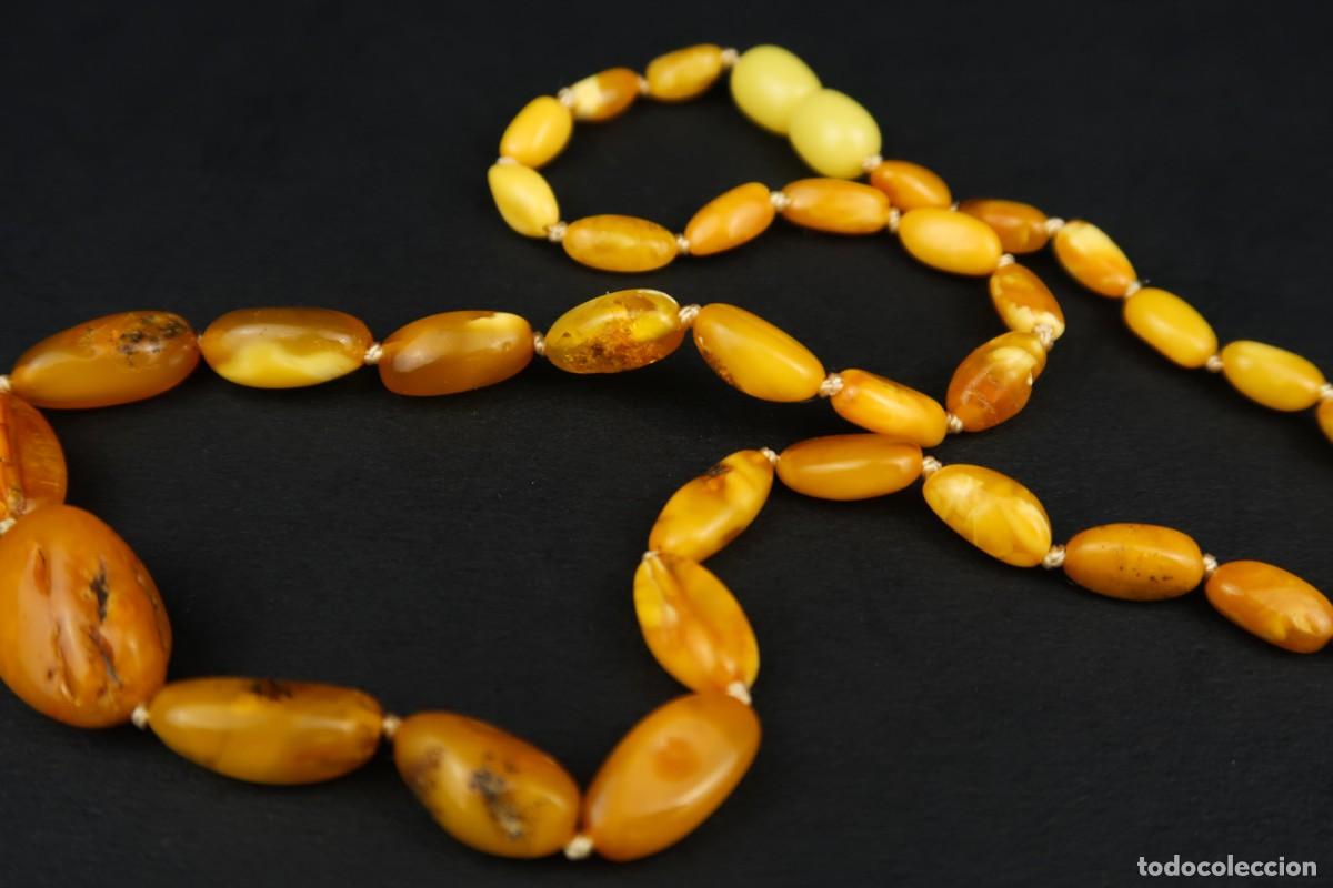 Joyeria: Antigua Gargantilla de &Aacute;mbar - Foto 7