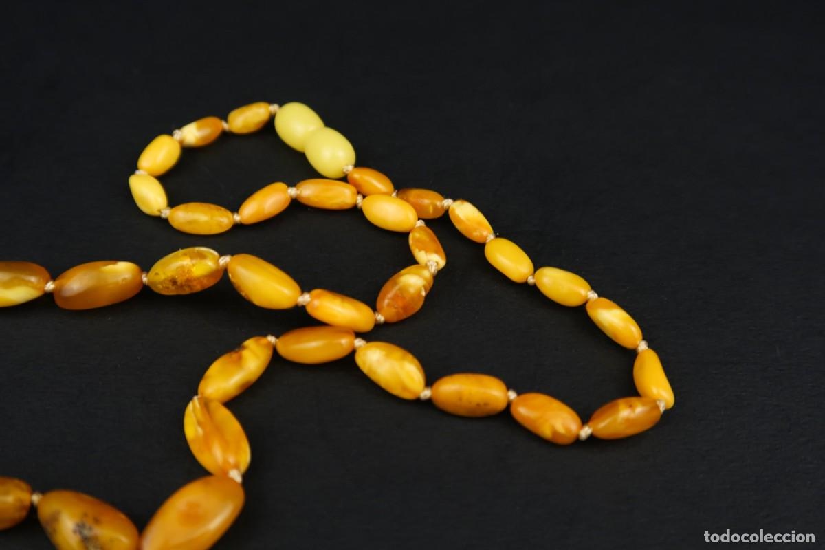 Joyeria: Antigua Gargantilla de &Aacute;mbar - Foto 8