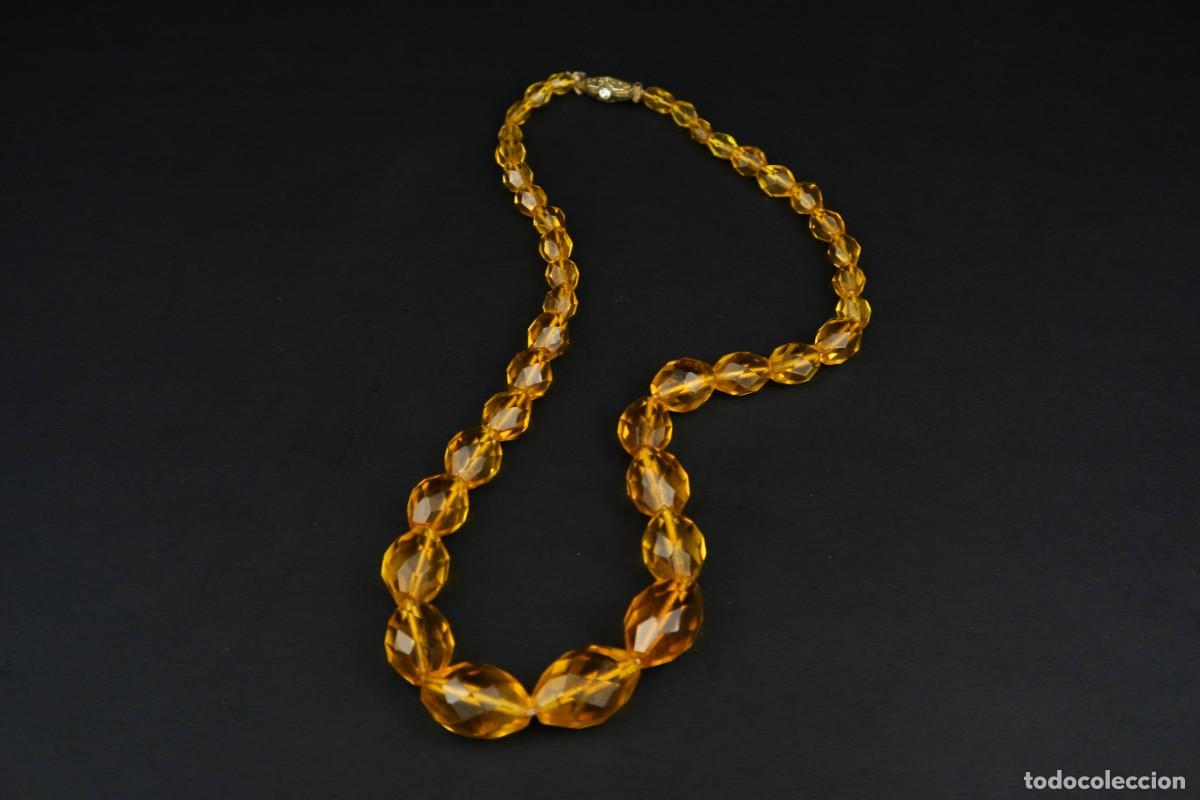 Joyeria: Antiguo Collar de Cristal - Foto 2