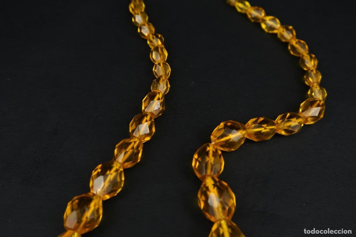 Joyeria: Antiguo Collar de Cristal - Foto 4