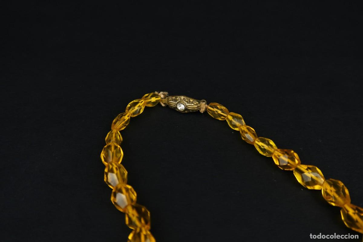 Joyeria: Antiguo Collar de Cristal - Foto 5