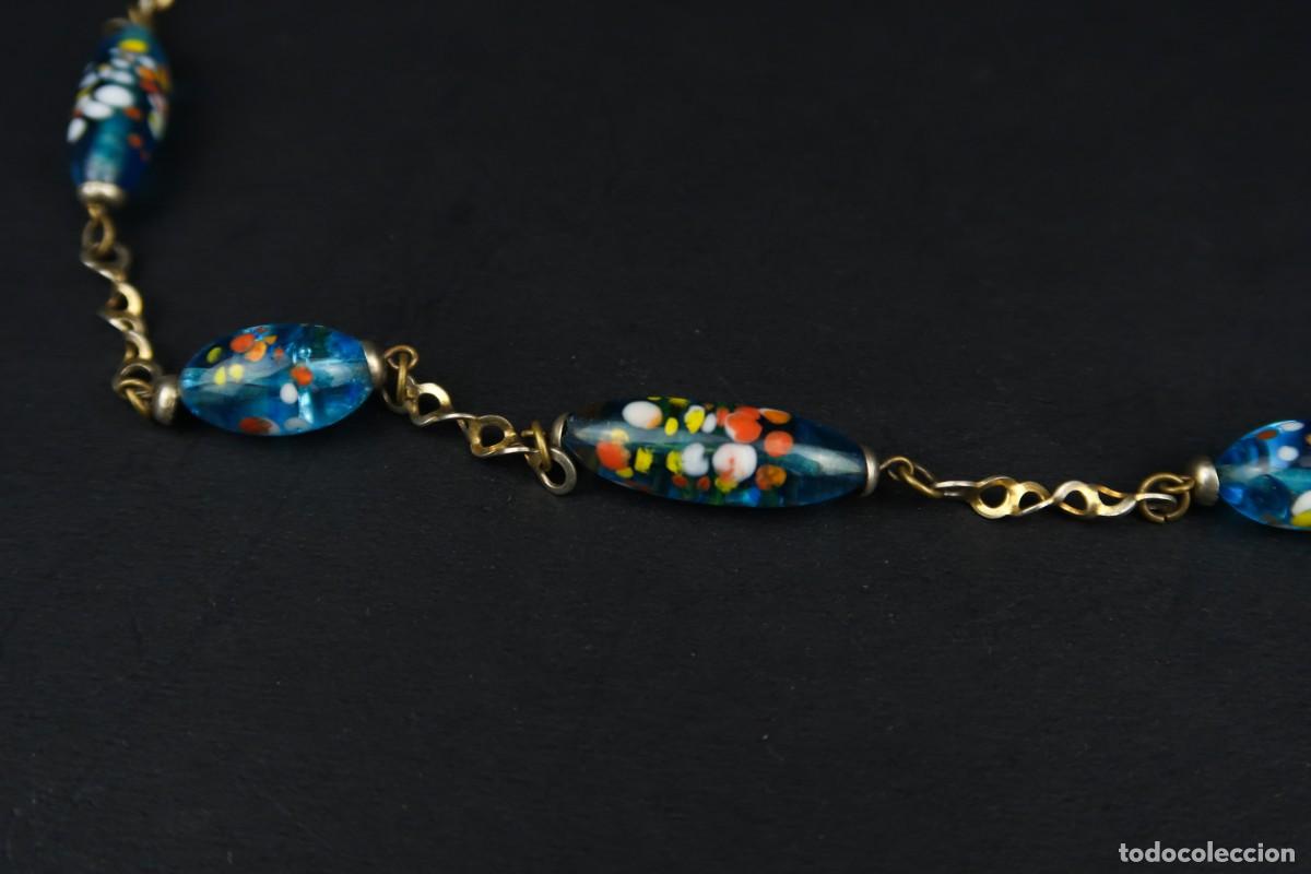 Joyeria: Antiguo Collar de Cristal - Foto 3