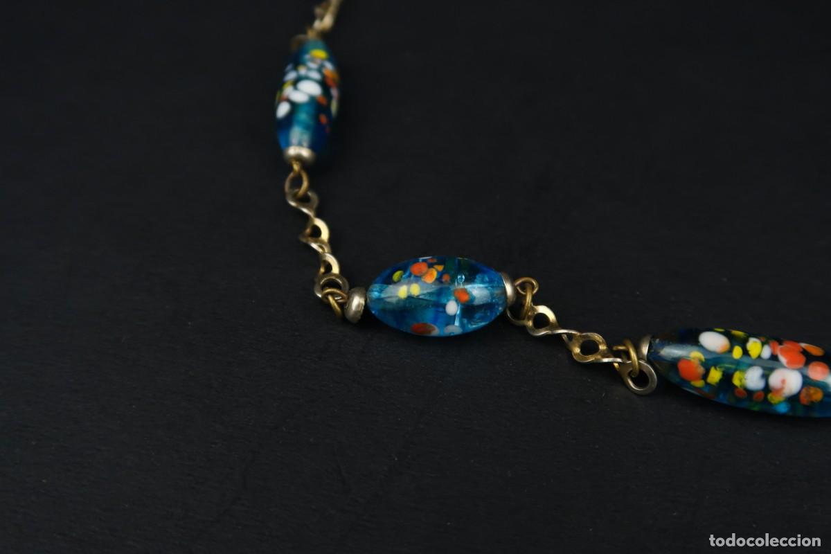 Joyeria: Antiguo Collar de Cristal - Foto 4