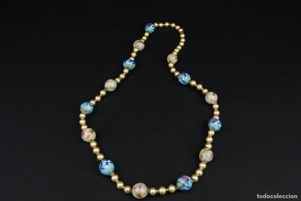 Joyeria: Antiguo Collar de Cristal - Foto 2