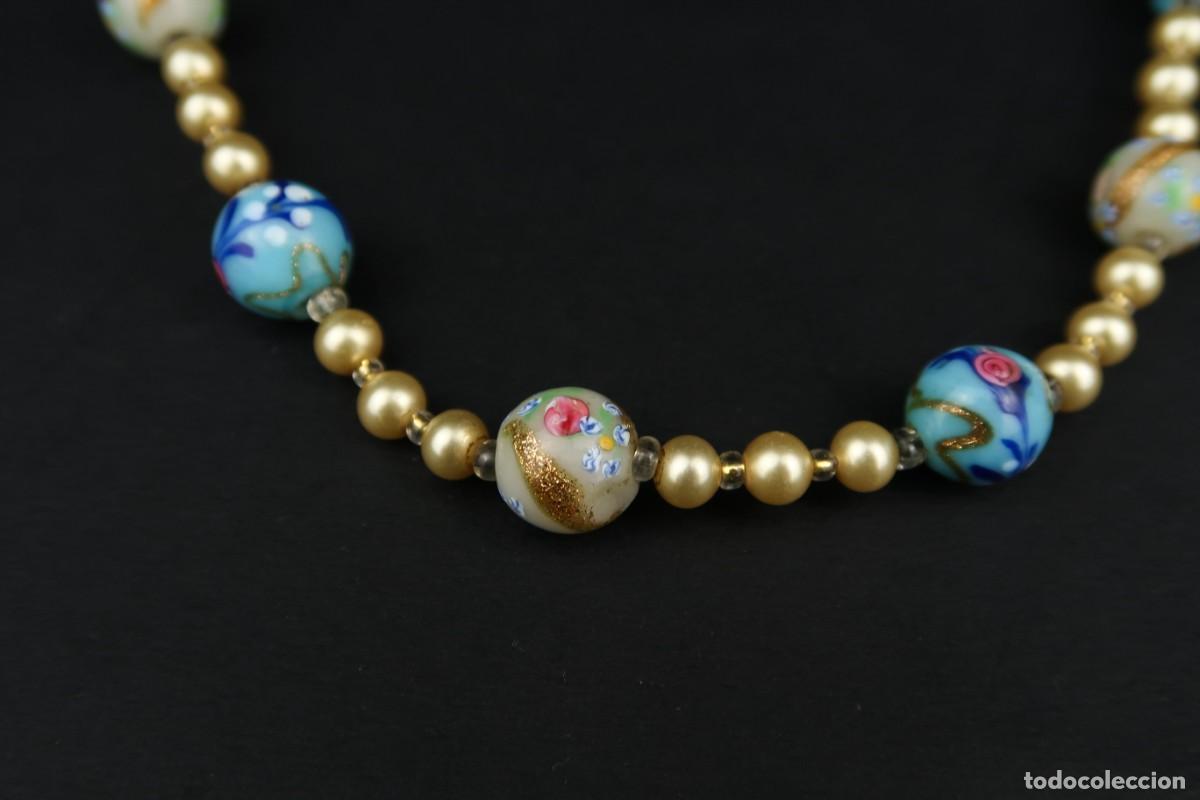 Joyeria: Antiguo Collar de Cristal - Foto 3