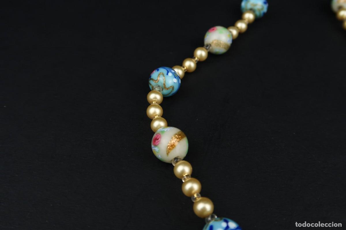 Joyeria: Antiguo Collar de Cristal - Foto 5