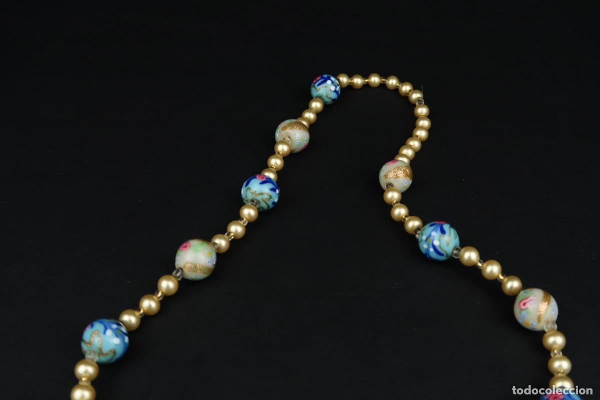Joyeria: Antiguo Collar de Cristal - Foto 6