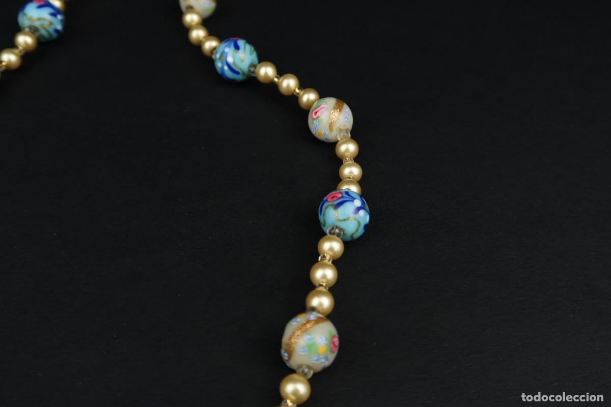 Joyeria: Antiguo Collar de Cristal - Foto 7