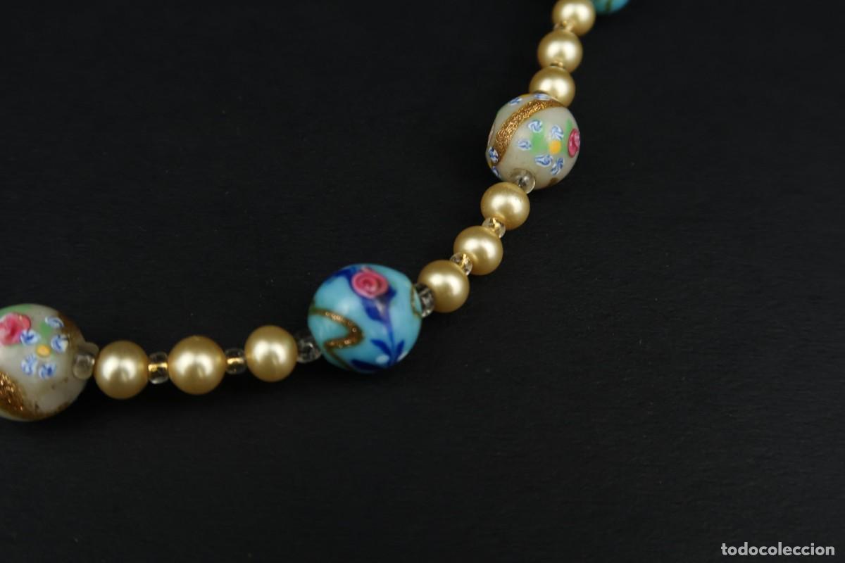 Joyeria: Antiguo Collar de Cristal - Foto 8