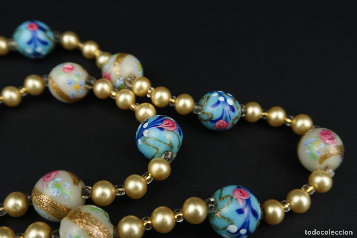 Joyeria: Antiguo Collar de Cristal - Foto 9