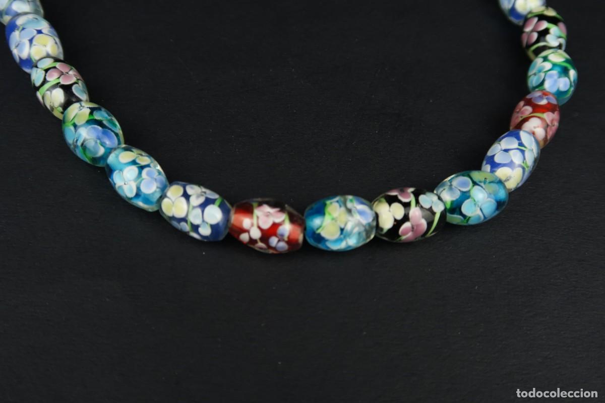 Joyeria: Antiguo Collar de Cristal - Foto 3