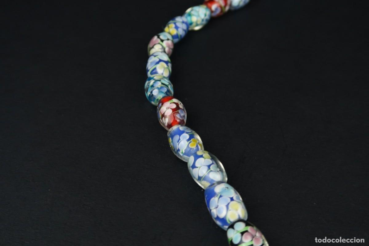 Joyeria: Antiguo Collar de Cristal - Foto 4
