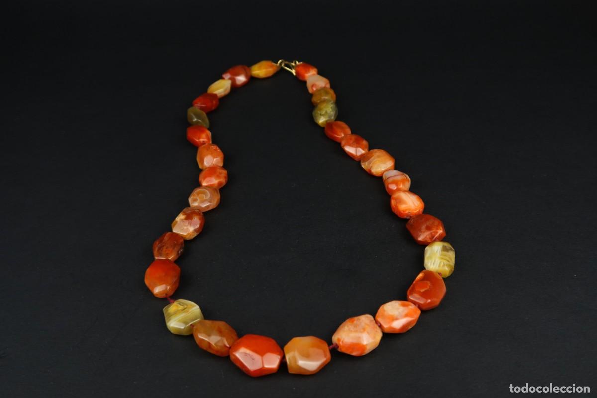 Joyeria: Antiguo Collar de &Aacute;gata - Foto 7