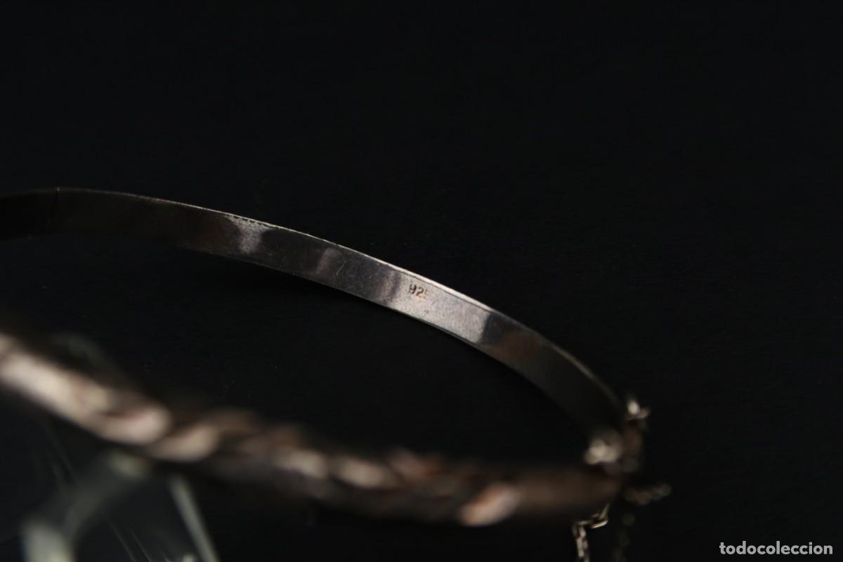 Joyeria: Antiguo Brazalete de Plata - Foto 2