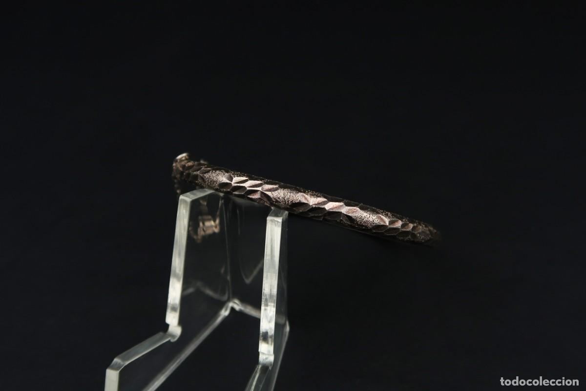 Joyeria: Antiguo Brazalete de Plata - Foto 5